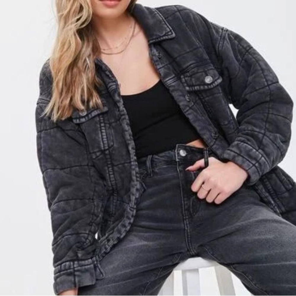 Quilted Bomber Jacket
